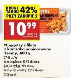 Biedronka Nuggetsy w panierce Yeemy oferta