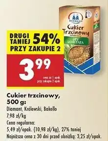 Biedronka Cukier trzcinowy Królewski oferta