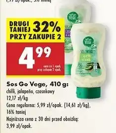 Biedronka Sos chilli Govege oferta