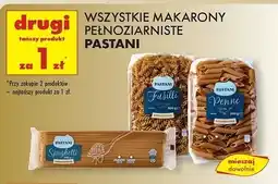 Biedronka Makaron pełnoziarnisty świdry Pastani oferta
