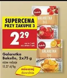 Biedronka Galaretka pomarańczowa Bakello oferta