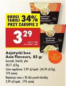 Biedronka Azjatycki box pho Asia Flavours oferta