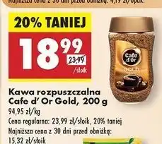 Biedronka Kawa Cafe D'or Gold oferta