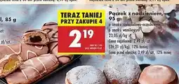 Biedronka Pączek z nadzieniem waniliowym oferta