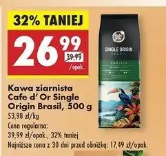 Biedronka Kawa Cafe D'or Brasil oferta
