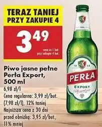 Biedronka Piwo Perła Export oferta