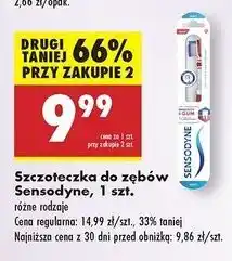 Biedronka Szczoteczka do zębów soft Sensodyne Sensitivity & Gum oferta