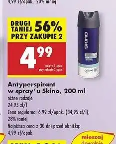 Biedronka Dezodorant Skino Only For Men oferta