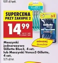 Biedronka Maszynki do golenia Gillette Venus 3 Sensitive oferta