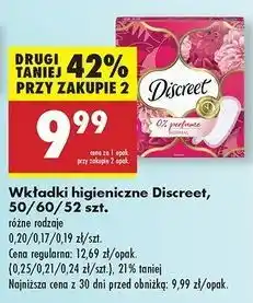 Biedronka Wkładki normal Discreet oferta