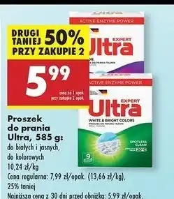 Biedronka Proszek do prania białych i jasnych Ultra oferta