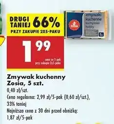 Biedronka Zmywaki kuchenne Zosia Samosia oferta