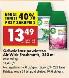 Biedronka Wkład świeżość letniego poranka Air Wick Freshmatic Life Scents oferta