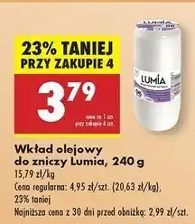 Biedronka Wkład olejowy do zniczy 240 g 96 h Lumia oferta