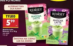 Biedronka Herbata matcha latte czarny bez Remsey oferta