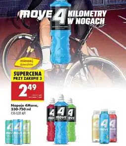 Biedronka Napój elektrolity + witaminy 4Move Active Vitamin oferta