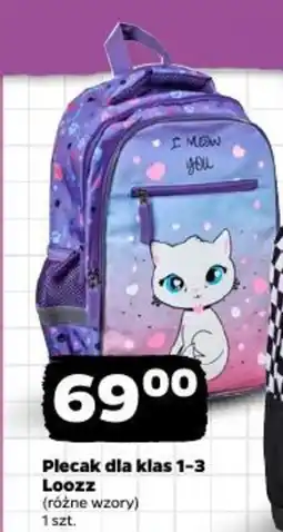 Netto Plecak dla klas 1-3 Loozz oferta