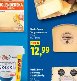 Lidl Ser Pilos Gouda holenderska w plastrach oferta