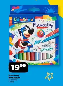 Netto Flamastry brokatowe Bambino oferta