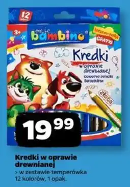 Netto Kredki w oprawie drewnianej Bambino oferta