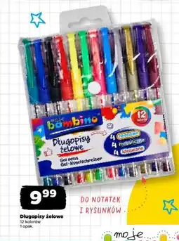 Netto Długopisy żelowe Bambino oferta