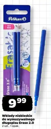 Netto Wkłady niebieskie do wymazywalnego długopisu Erase 2.0 Pelikan oferta