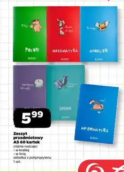 Netto Zeszyt przedmiotowy A5 herlitz oferta