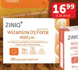 Ziko Dermo ZiNiQ+ Witamina D3 Forte oferta