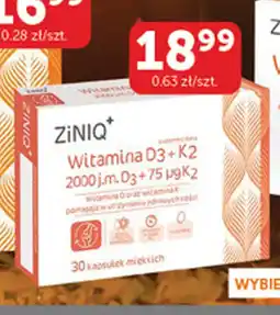 Ziko Dermo ZiNiQ+ Witamina D3+K2 oferta