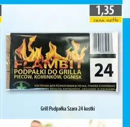 DUO-TES Grill Podpałka Szara oferta