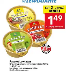 Lewiatan Pasztet Lewiatan firmowy 130g oferta