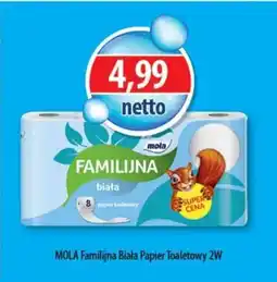 DUO-TES MOLA Familijna Biała Papier Toaletowy 2W oferta
