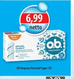 DUO-TES O.B. Tampony ProComfort/Super oferta