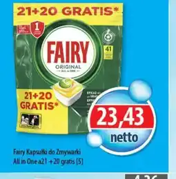 DUO-TES Fairy Kapsułki do Zmywarki All in One oferta