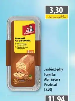 DUO-TES Jan Niezbędny Foremka Aluminiowa Pasztet a3 oferta