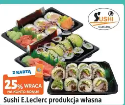 E.Leclerc Zestaw sushi Garmaż E.leclerc oferta