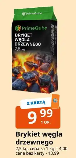 E.Leclerc Brykiet wegla drzewnego Primeqube oferta