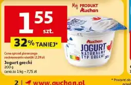 Auchan Jogurt grecki oferta
