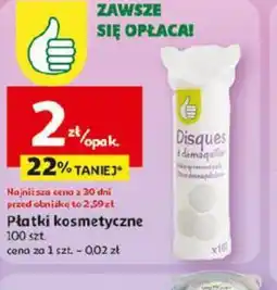 Auchan Płatki kosmetyczne oferta