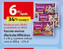 Auchan Karma mokra dla kota Whiskas oferta