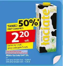 Auchan Mleko Laciate UHT 2% oferta