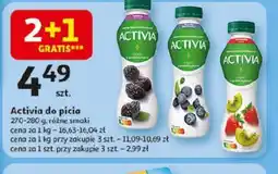 Auchan Activia do picia oferta