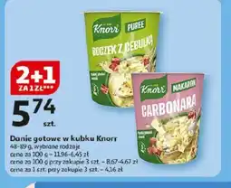 Auchan Danie gotowe w kubku Knorr oferta