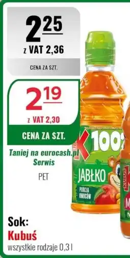 Eurocash Sok: Kubuś oferta