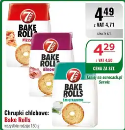 Eurocash Chrupki chlebowe: Bake Rolls oferta