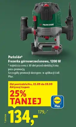 Lidl Parkside Frezerka górnowrzecionowa, 1200 W oferta