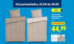 Lidl Livarno home Pościel flanelowa oferta