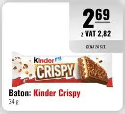 Eurocash Baton: Kinder Crispy oferta