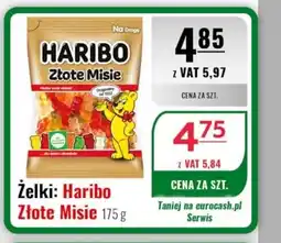 Eurocash Żelki: Haribo Złote Misie oferta