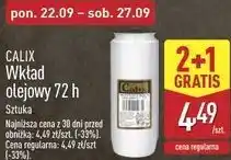 ALDI Wkład olejowy do znicza 72 h 220 g Calix oferta